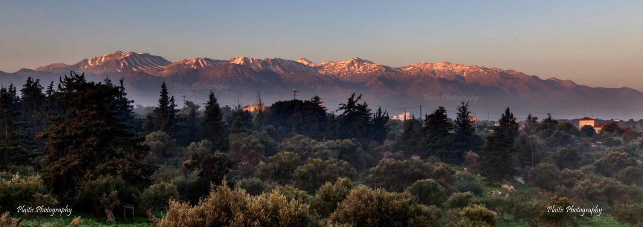 Livingfy Apt With Mountain View & Garden Βάμος Εξωτερικό φωτογραφία